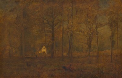 Bosques de otoño de George Inness