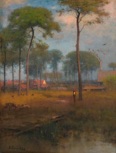 Madrugada, Tarpon Springs, 1892 de George Inness