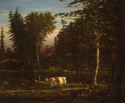 en las Adirondacks de George Inness