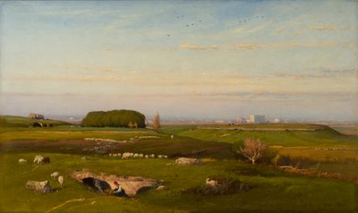 En la Campagna romana de George Inness