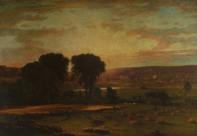 Paz y abundancia, 1865 de George Inness
