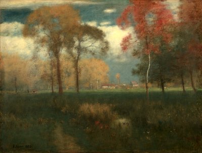 Día soleado de otoño, 1892 de George Inness
