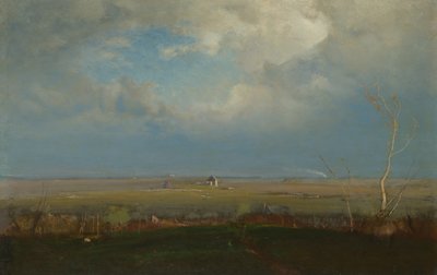 Crepúsculo en Italia de George Inness