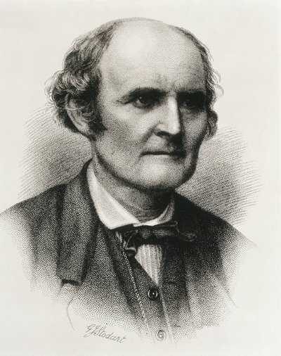 CAYLEY, Arthur (grabado) de George J. Stodart