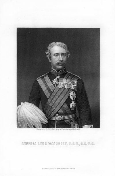 Garnet Joseph Wolseley, 1er Vizconde Wolseley, Mariscal de Campo Británico de George J. Stodart