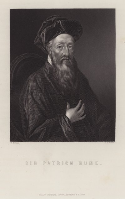 Sir Patrick Hume de George J. Stodart