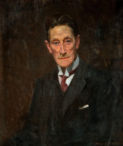 Retrato de Sir Johnston Forbes-Robertson, 1900-1925 de George James Coates