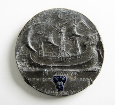 Medalla George Holt de la Universidad de Liverpool para Fisiología de George James Frampton