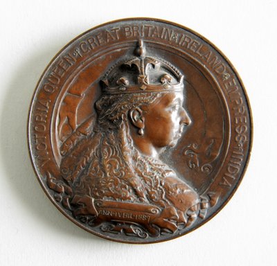 Medalla para conmemorar el Jubileo de Oro de la Reina Victoria de George James Frampton