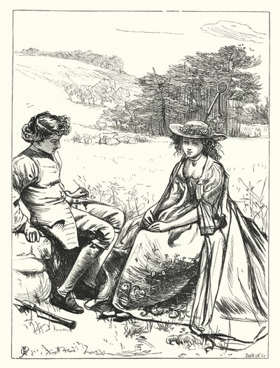 Imágenes de otoño de George John Pinwell