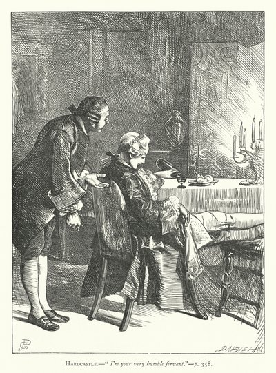 Ilustración para Ella se Rebaja para Conquistar de George John Pinwell