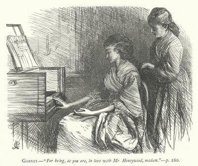 Ilustración para El Hombre de Buen Corazón (grabado) de George John Pinwell