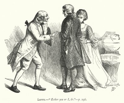 Ilustración para El Hombre de Buen Corazón de George John Pinwell