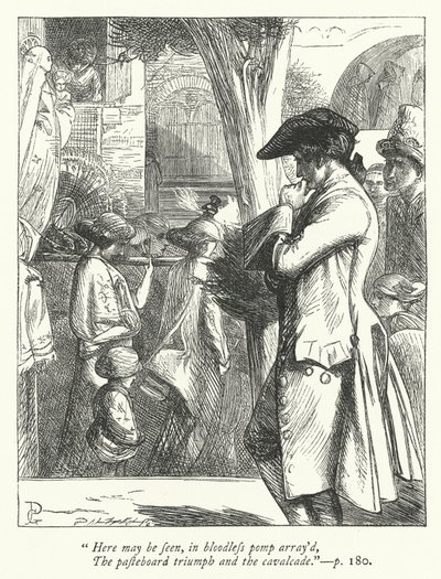 Ilustración para El Viajero de George John Pinwell
