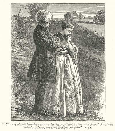 Ilustración para El Vicario de Wakefield de George John Pinwell