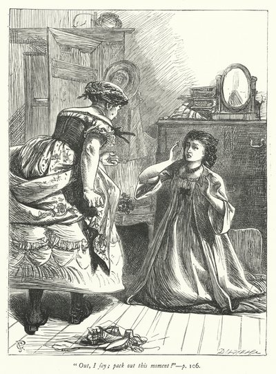 Ilustración para El Vicario de Wakefield (grabado) de George John Pinwell