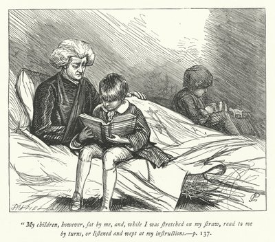 Ilustración para El vicario de Wakefield (grabado) de George John Pinwell