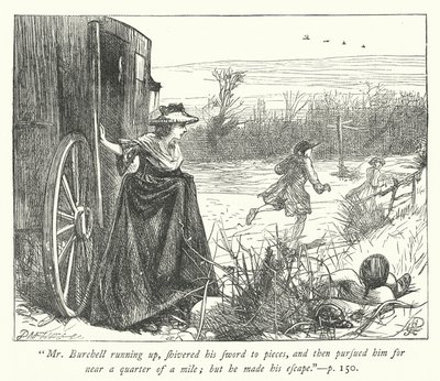 Ilustración para El vicario de Wakefield (grabado) de George John Pinwell