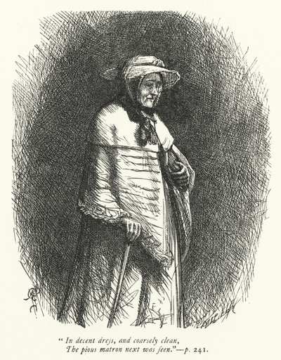 Ilustración para Threnodia Augustalis de George John Pinwell