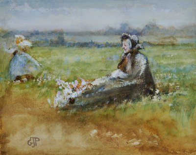 En la pradera de George John Pinwell