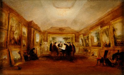 El cuerpo de Turner en estado, 29 de diciembre de 1851 (post 1851) de George Jones