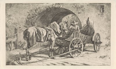 Vagón de carbón en una puerta Vagón de carbón (título de la serie) de George Jooss