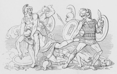 Batalla del Lago Regillus de George Junior Scharf