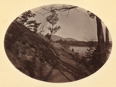 F.W. 4 Old Chain Battery Walk, West Point, Nueva York, c. 1867-1868 de George K Warren