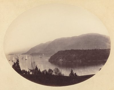 Desde Trophy Point, West Point, Río Hudson, c. 1867-1868 de George K Warren