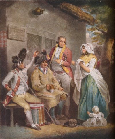 Reclutamiento, c1791, 1930 de George Keating
