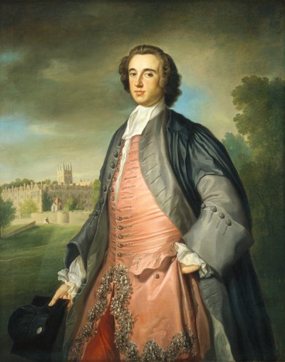 Un graduado del Merton College, Oxford de George Knapton