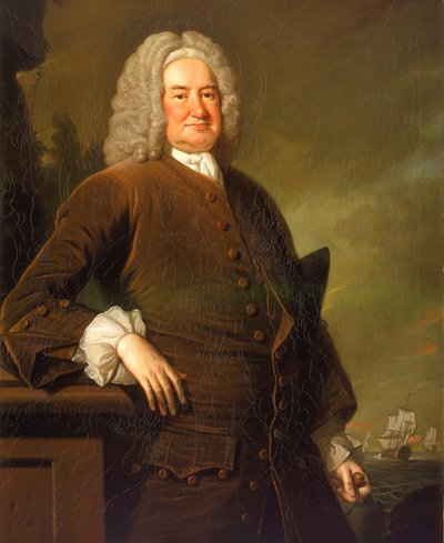 Almirante Sir John Norris (circa 1660-1749), c.1735 (óleo sobre lienzo) de George Knapton