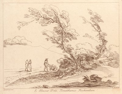 Sin título: Paisaje de George Knapton
