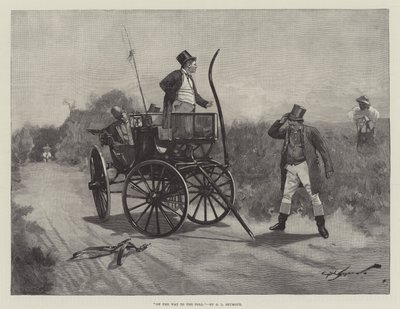 En camino a la votación de George L. Seymour