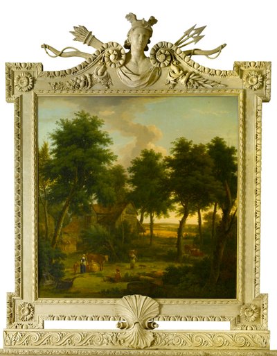 Paisaje con figuras, 1757 de George Lambert