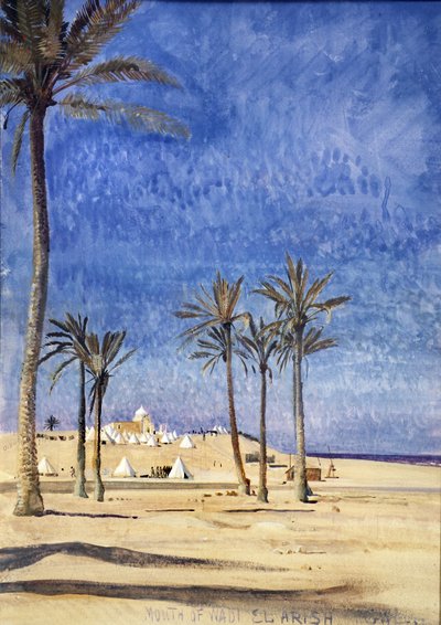 Boca del Wady el Arish de George Lambert