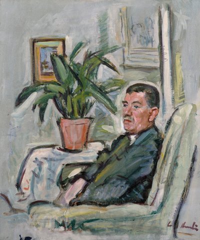 William McInnes (óleo sobre lienzo) de George Leslie Hunter