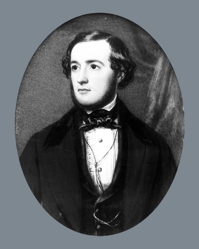 Retrato de un caballero, ca. 1845-1850 de George Lethbridge Saunders