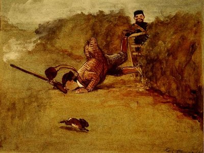 Tiro de conejo de George Loraine Stampa