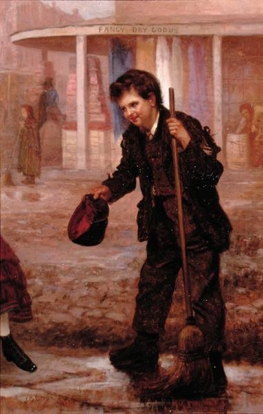 Pequeño Barrendero de George Loring Brown