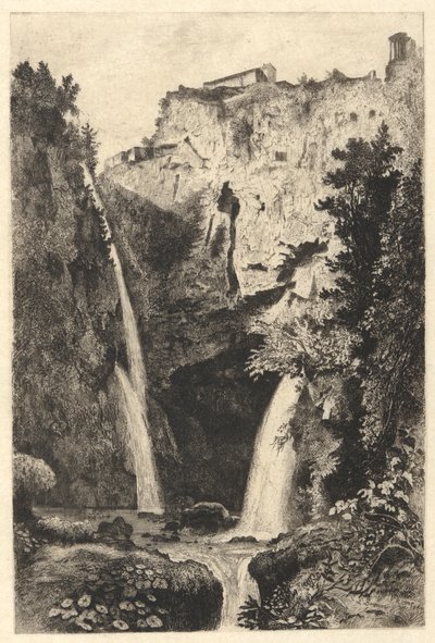 Las cataratas de Tívoli de George Loring Brown