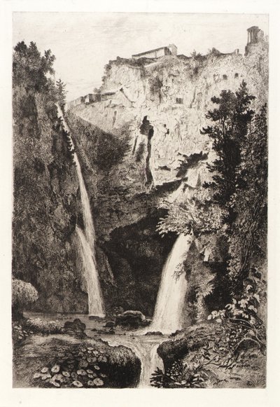 Las cataratas de Tívoli de George Loring Brown