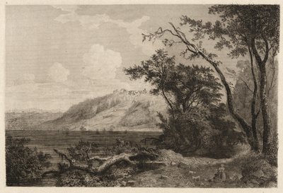 Vista del lago Nemi de George Loring Brown