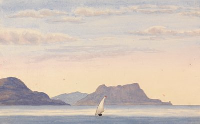Punta Cabrita - Peñón de Gibraltar de George Lothian Hall