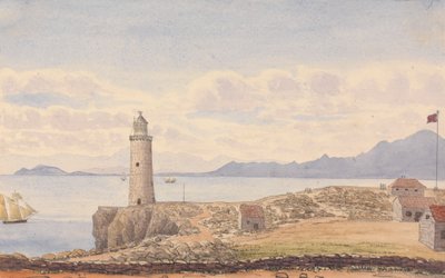 Faro Europa, Ceuta, España de George Lothian Hall