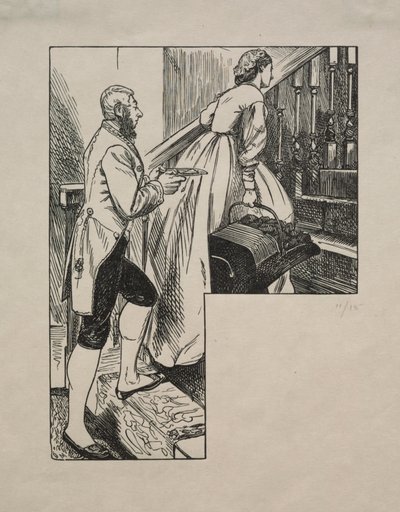 Limpieza en Belgravia de George Louis Palmella Busson Du Maurier