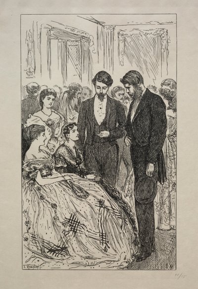 Mucho ruido y pocas nueces, 1866 de George Louis Palmella Busson Du Maurier