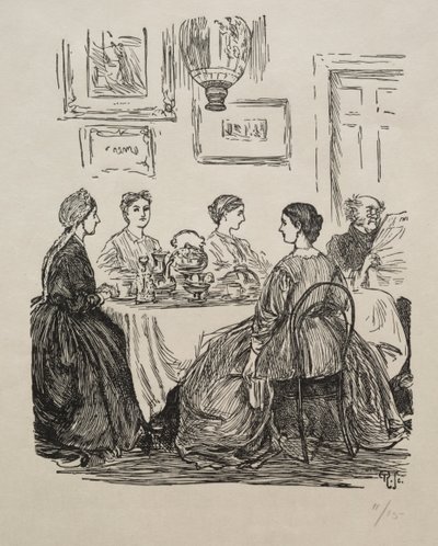 La pregunta anual - ¿Dónde iremos?, 1865 de George Louis Palmella Busson Du Maurier