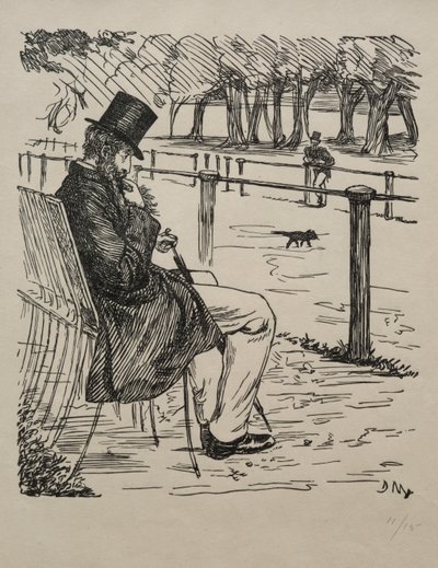 El último de los barones, 1855 de George Louis Palmella Busson Du Maurier