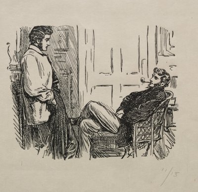 La Reina de Diamantes - Cómo fue ganada y perdida, 1866 de George Louis Palmella Busson Du Maurier